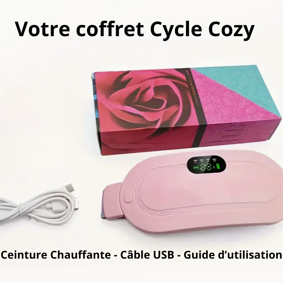 Ceinture menstruelle chauffante & massante  Cycle Cozy